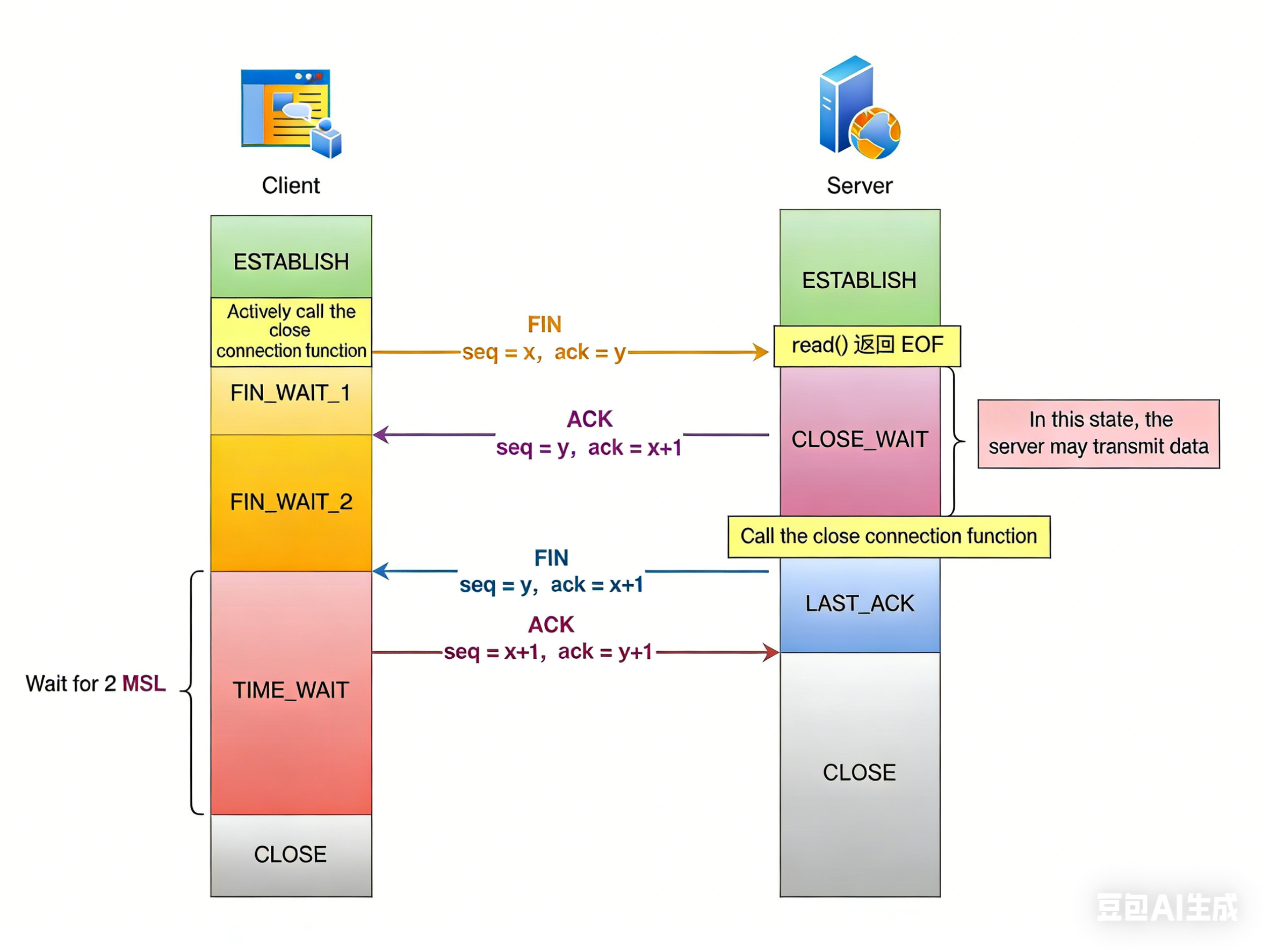 TCP 4-Way Handshake